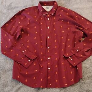 Original Penguin Novelty #1 Fan Pennant Button Down Shirt